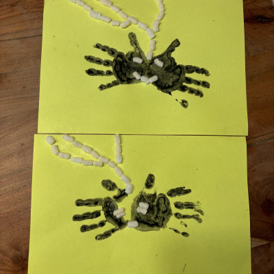 Halloween Spinnen